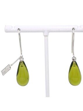 Gucci 925 Sterling Silver Glass Earrings